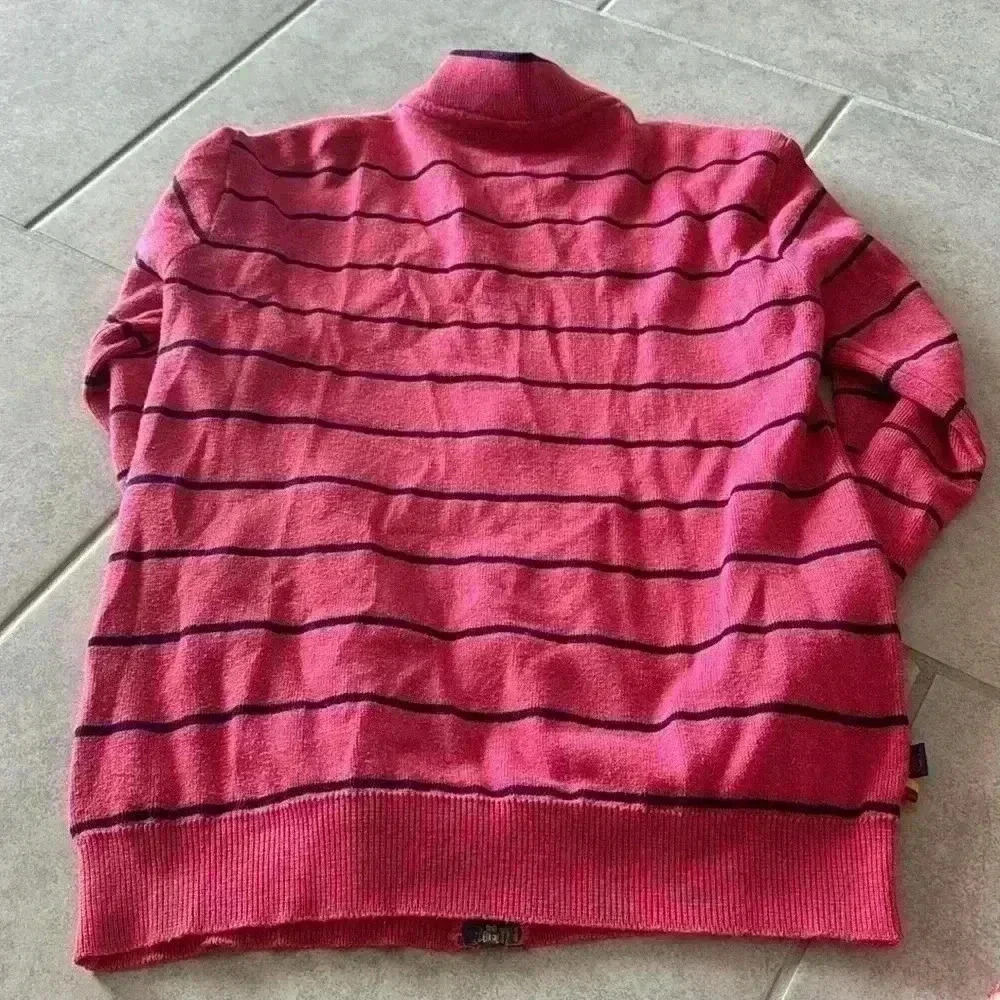 Pink Striped Sweater - Picture 2 of 4